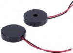 Externally driven piezo buzzer with wire